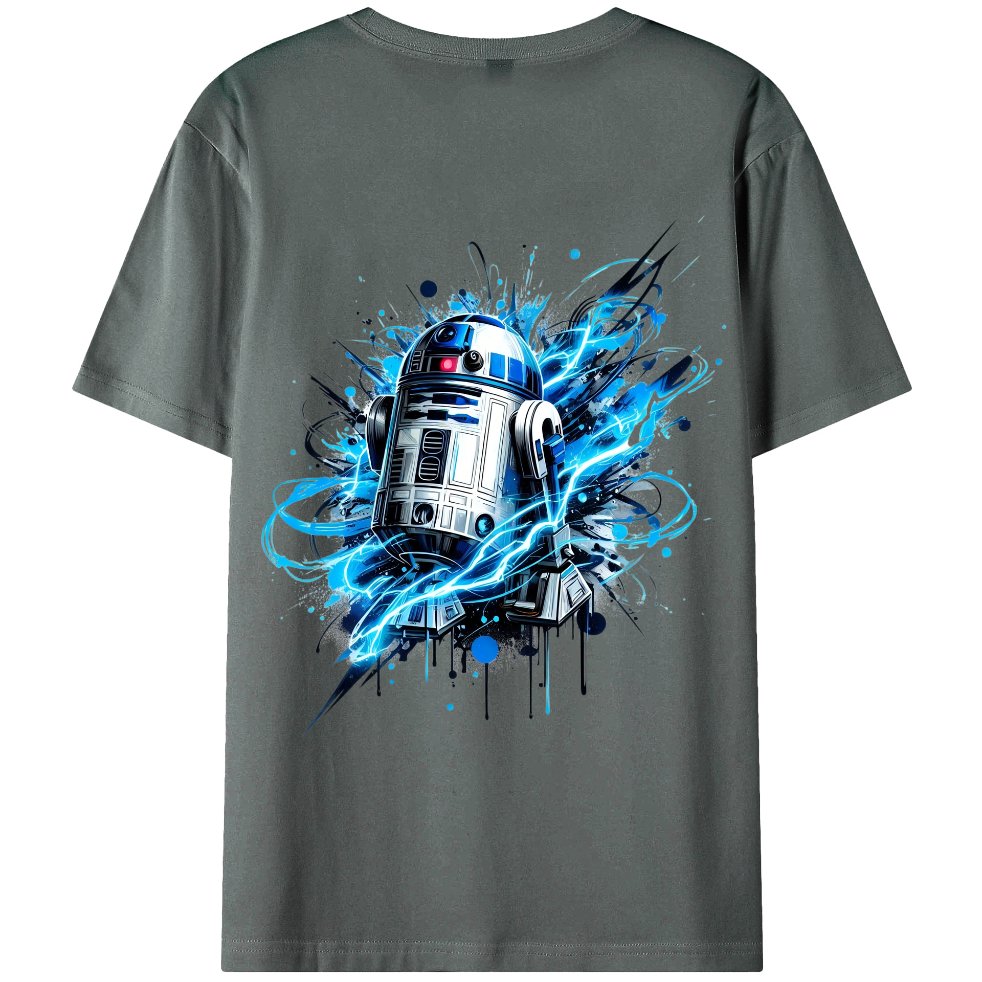 （画像用） スター・ウォーズ Star Wars 綿100％ メンズ半袖Tシャツ（バックプリント） 通気性